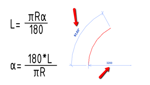 Указана длина. Нормальная длина дуги. Длина дуги в миллиметрах. Как на чертеже указать длину дуги. Как радиус дуги перевести в длину.